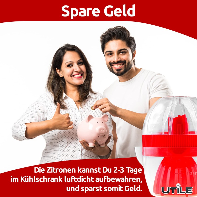 UTiLE Lemon Squeezer Citrus Juicer Manual Juicer Versatile and Dishwasher