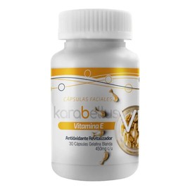Cápsulas Faciales Karavellus VE Vitamina E Retinol Resveratrol Todo Tipo Piel