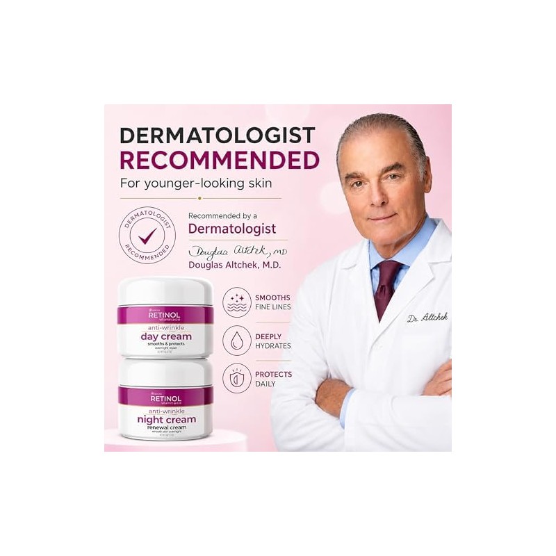 Retinol- Cuidado de la piel LdeL Cosmetics Crema de noche