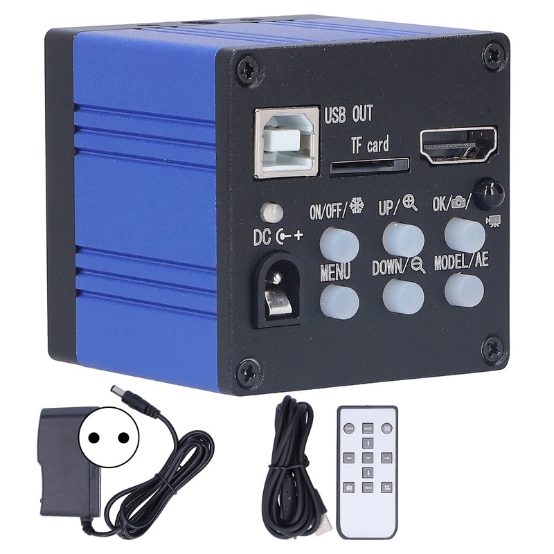 37MP 2K 1080P 60FPS Industrial Video Microscope Camera Set with
