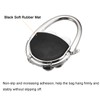 sourcing map Foldable Purse Hook - 2.48"x1.77"(LxW) Metal Portable Handbag