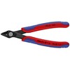 Knipex Electronic Super Knips® burnished, with multi-component grips 125 mm