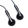 Avid Products AE-1M Disposable Stereo Black School Earbuds with Mic,