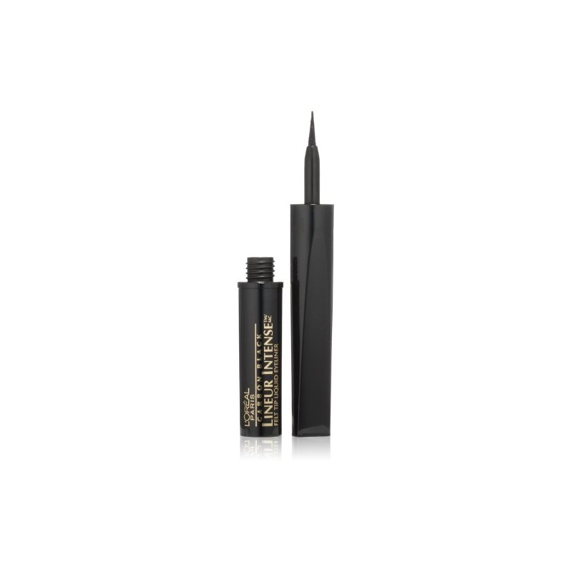 L'Oréal Paris Lineur Intense Felt Tip Liquid Eyeliner, Carbon Black,