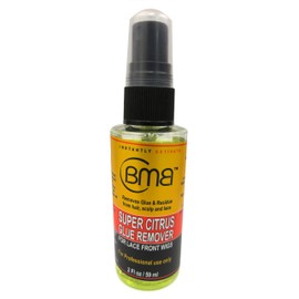 BMB Super Citrus Professional Glue Remover For Lace Front Wigs, Residue From Hair, Scalp