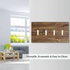Rustic Farmhouse Quad Light Switch Cover Plate 4 Gang Toggle