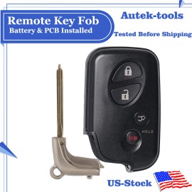 AUTEK-TOOLS For Lexus RX350 RX450 CT200 Key Fob SUV HYQ14ACX 2010 2011 2012 2013 2014 2015