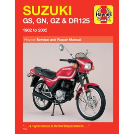 Suzuki GS, GN, GZ & DR125 Singles (82 - 05) Haynes Repair Manual