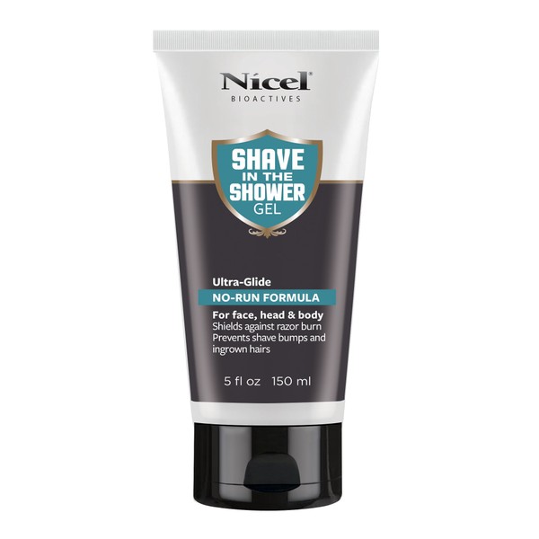 Nicel Men's Shave in the Shower Gel, 5 oz.