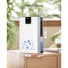 Dehumidifier, 95 OZ Water Tank Dehumidifiers for Home with Auto