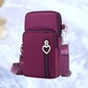 Bolso Bandolera para Mujer Mini de Tela Oxford para Celular