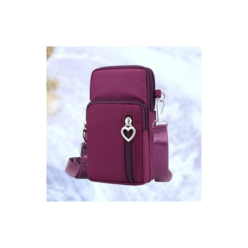 Bolso Bandolera para Mujer Mini de Tela Oxford para Celular