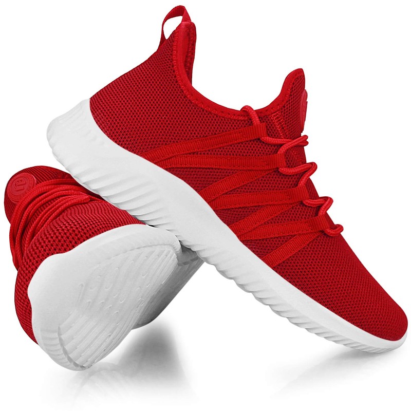 Feethit Tenis de correr para mujer, antideslizantes, ligeros, para gimnasio,