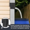 Rainwater Collection System Standard Downspout Water Diverter Connector System with