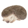 ウービア 寝るハリネズミ 13.2×9×6.5㎝ 人形 フィギュア 置き物 アニマル 動物 ガーデン 装飾