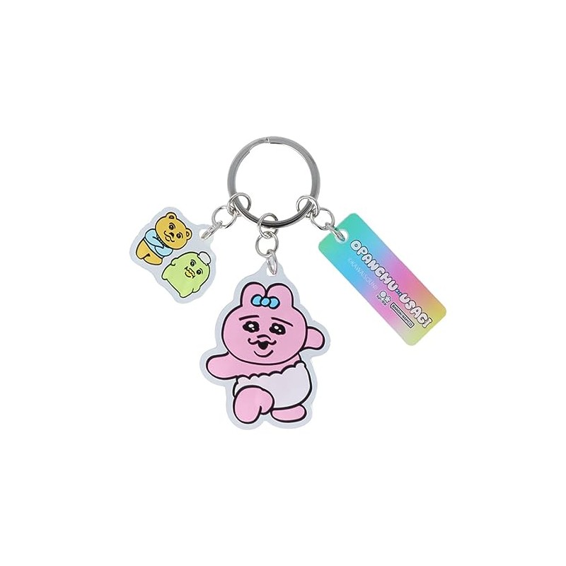 Sunstar Stationery S8345813 Bunny Key Holder, 3 Layers Acrylic, Bunny,