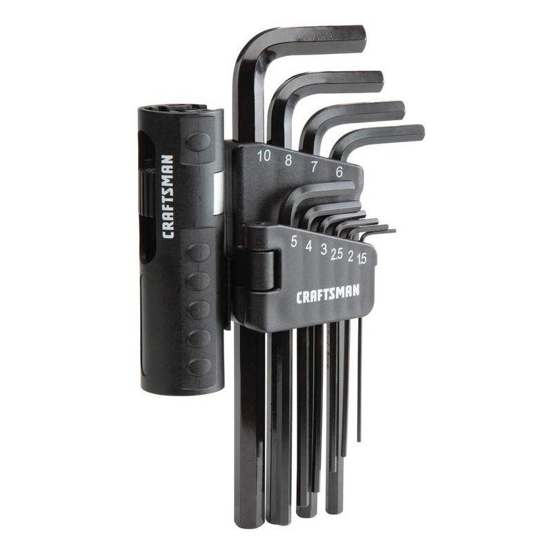 CRAFTSMAN Hex Key Set, Metric, 10-Key Set (CMHT26005)