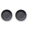 Mino Ware Black Dish (6.3 inch (16 cm) Plate, Set