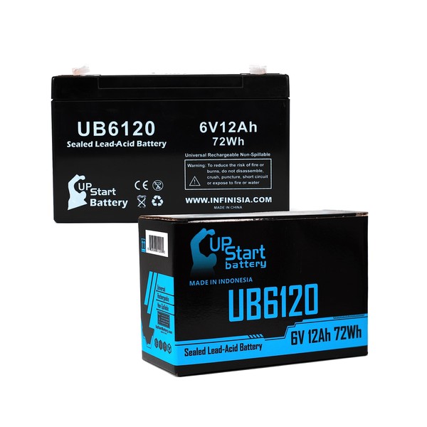 Replacement for TELEDYNE Big Beam H2SC6S16 Battery - Replacement UB6120