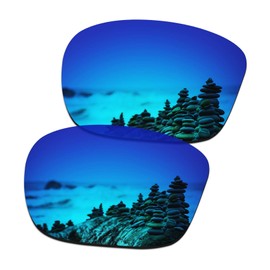 SmartVLT Polarized AR Coated Ice Blue Replacement Lenses for Oakley Sliver OO9262/Sliver Foldable/Folding/Sliver Asian Fit Sunglass