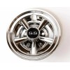 Huskey 1pc Replacement Chrome Golf Cart Hub Caps 8 inch