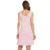 GYS Sleeveless Nightgowns for Women Soft Viscose Sleepwear Pleated Tank