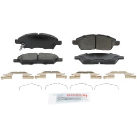 Bosch Blue Juego de Pastillas de Freno de Disco Cerámicas con Herrajes para Nissan Versa/Versa Note, Delantero BE1592H