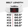 Sanabul BJJ Belt for Men & Women Brazilian Jiu Jitsu