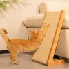 CHEERHOME PETS Sisal Cat Scratcher Ramp for Indoor Cats, 24.8"