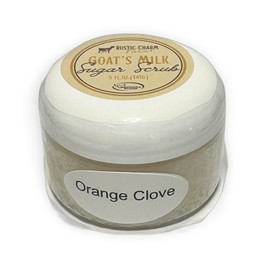 Rustic Charm Farm Goat Milk Sugar Scrub, Orange Clove