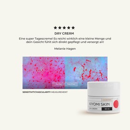 5-ALA Face Cream - 50 ml with Hyaluronic - for Dry Skin, Dermatest Very Good, Vegan with Beta Glucan Provides Intensive Moisture Day Cream