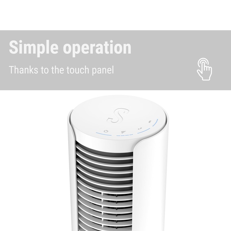 Stadler Form fan Peter little, mobile table fan, with swing