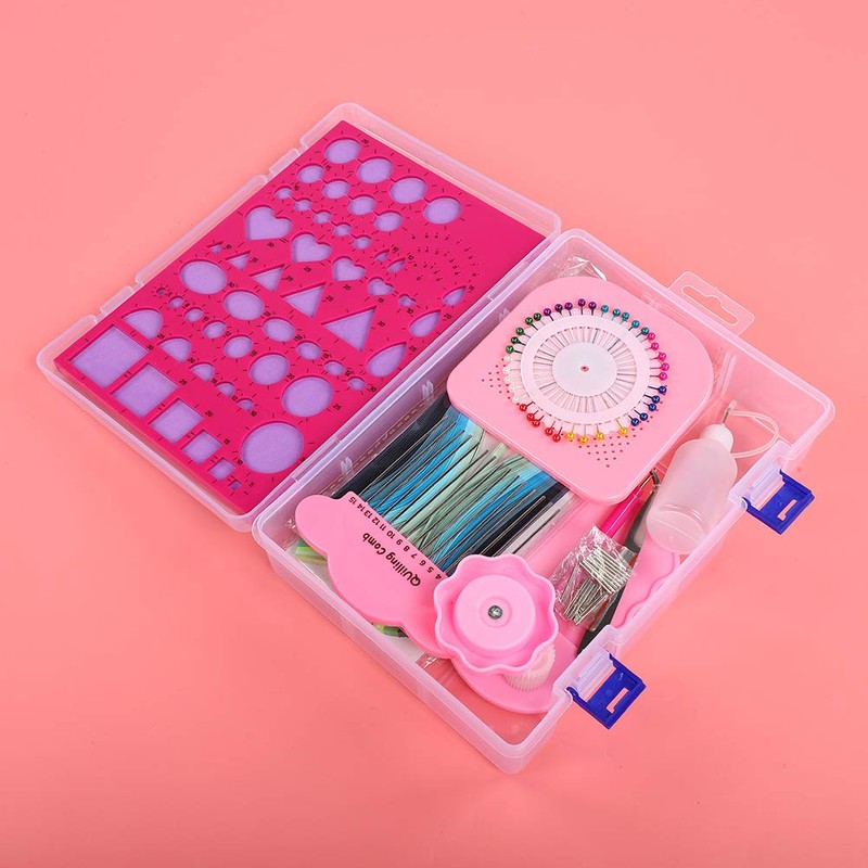 Complete Quilling Tool Kit with Stencil Board, Pen Set and