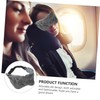 BIUDECO Weighted Cotton Eye Mask Comfortable Dual Use Blackout Sleep