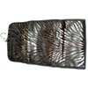 Cosmetics and Jewelry Organizer in Black & Gold Animal Print