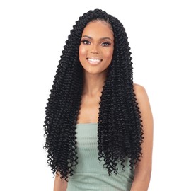Mayde Beauty Crochet Braids 3X Lusty Water Wave 18 (18 inch (Pack of 2), T30)