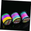Kisangel 2pcs 500m Fishing Line Pe Material Braided Line Super