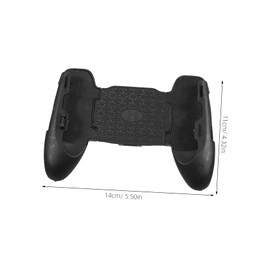 HOMSFOU モバイル ゲーム コントローラー 電話 電話 アクセサリー グリップ ゲーム アクセサリー コントローラー ハンドル ブラック