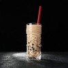 ALINK Pack of 8 Reusable Boba Plastic Straws, Pointed Design,