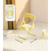 Unbranded Mini Folding Chair Cellular Holder in Yellow