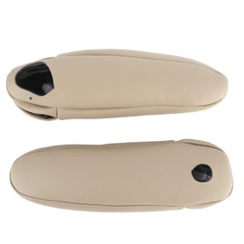 2pcs Seat Armrest Cover Leather Arm Rest Cover for Lexus RX 300 2003 RX 330 2004 2005 2006 RX 350 2007 2008 2009 (Beige)