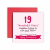 Huxters Wedding Anniversary Card for Husband or Wife - 19
