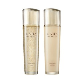 Izanox Laha The Luxury Gold Expert Skin 150ml + Emulsion 150ml / 이자녹스 라하 더 럭셔리 골드 엑스퍼트 스킨 150ml + 에멀전 150ml
