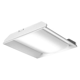 Acuity Lithonia 2FSL2 20L EZ1 LP840 LED Recessed Troffer, 4000K, 20W, 120-277V Lighting, Black