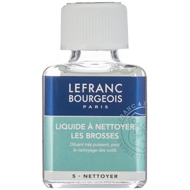 Lefranc & Bourgeois Pinselreiniger, geeignet für alle Ölfarben, 75 ml Flasche
