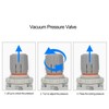 Vacuum Pressure Valve Self Locking Portable Accurate Pressure Regulator Setting