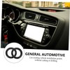 KONTONTY 4pairs Auto Speaker Spacer Adapter Rings Abs Speaker Washer