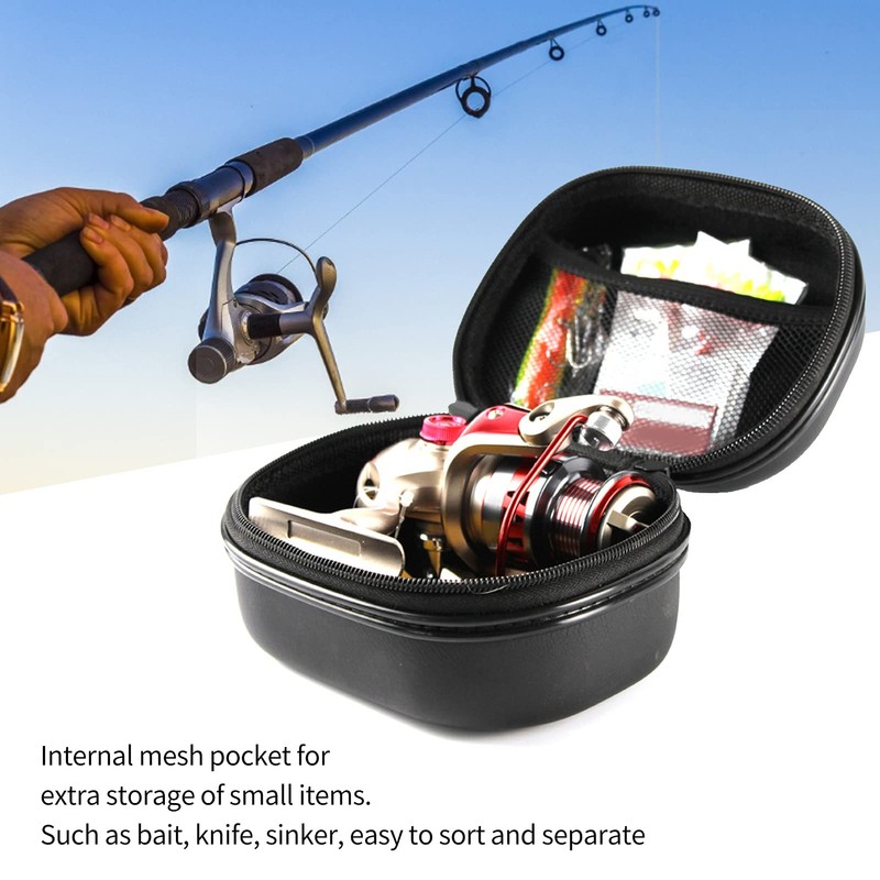 CHICIRIS Reel Wrap Fishing Package, Padded Reel Case, Outdoors Reel