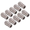Stainless Steel Hydraulic Brake Hose Compression Nut 10pcs 8mm Screw