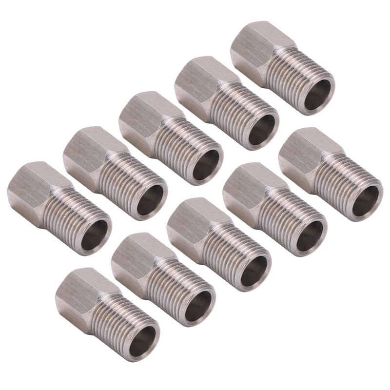 Stainless Steel Hydraulic Brake Hose Compression Nut 10pcs 8mm Screw